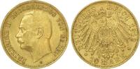 Baden 10 Mark Gold Friedrich II. 1907-1918. -
