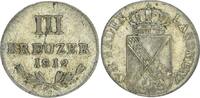 Baden-Durlach 3 Kreuzer Karl Ludwig Friedrich 1811-1818. -