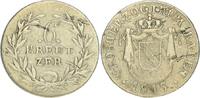 Baden-Durlach 6 Kreuzer Karl Ludwig Friedrich 1811-1818. -