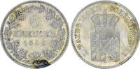 Bayern 6 Kreuzer Ludwig II. 1864-1886. -