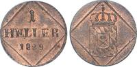 Bayern Cu Heller Ludwig I. 1825-1848. -
