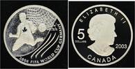Kanada 5 Dollars 2003 Elisabeth II. 1952-2022. Proof in Kapsel