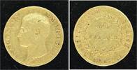 Frankreich Napoleon I. 1804-1814, 1815. 40 Francs Gold AN 13 A Winz. Schrötlingsfehler. Sehr schön +
