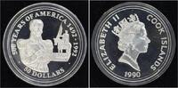 Cook Islands 50 Dollars Elisabeth II. 1952-2022. -