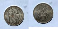 Preußen 5 Mark Wilhelm I. 1861-1888. -