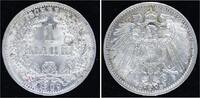 Kleinmünzen 1 Mark 1909 D Stempelglanz 50,00 EUR  Excl. 5,00 EUR Verzending