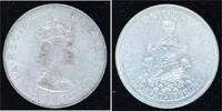 Bermuda 1 Crown 1964 Elisabeth II. seit 1953. Vorzüglich 15,00 EUR  Excl. 5,00 EUR Verzending