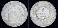 Frankreich 5 Francs 1849 A Zweite Republik 1848-1852. Sehr sch&ouml;n 75,00 EUR  Excl. 7,00 EUR Verzending