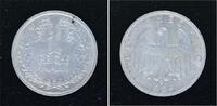 Weimarer Republik 1 Mark 1925 A Winz. Fleck. Fast Stempelglanz 50,00 EUR  Excl. 5,00 EUR Verzending
