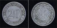 Kleinm&uuml;nzen 20 Pfennig 1892 E Sehr sch&ouml;n 75,00 EUR  Excl. 7,00 EUR Verzending