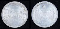 Weimarer Republik 3 Mark 1924 A Fast Stempelglanz 95,00 EUR  Excl. 7,00 EUR Verzending