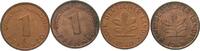 Bundesrepublik Deutschland LOT: 1 Pfennig -