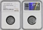 Alliierte Besetzung 10 Pfennig 1947 F NGC PF 63. Polierte Platte 525,00 EUR  Excl. 7,00 EUR Verzending