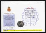 VATICAN 2 €uro 2008 ANNO PAOLINO . UNC (Original Couvert)
