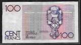 BEIGIË/BELGIEN/BELGIQUE. 100 Frank. Francs. (1978) Achitekt: Hendryk Beyaert. Serie: 130 . VF