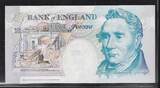UNITED KINGDOM 5 Pounds (1991) Reine ELIZABETH II. Série: U38  . VF/EF (Löcher)