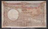 BELGIË. BELGIQUE. BELGIEN. 20 Frank, Francs 27/01/1940. Roi Albert1er et Reine Élisabeth. Serie: 7461H . Fast F.