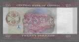 LIBERIA. 20 Dollars. 2016 Serie: AA . Fast NEU. AU-55.