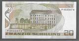 ÖSTERREICH./AUTRICHE. 20 Schilling. 01/10/1986. Serie: P/A . AU / fast neu.