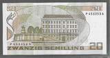 ÖSTERREICH./AUTRICHE. 20 Schilling. 01/10/1986. Serie: P/A . AU / fast neu.