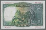 ESPAÑA. SPAIN . 100 Pesetas. 25/04/1931.(1938) Sin serie. Ohne Serie. Sans série . VF