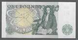 ENGLAND. ANGLETAIRE.(UK). 1 Pound. (1981) REINE ÉLISABETH II. Serie: DW56 . Fast NEU. AU-55.