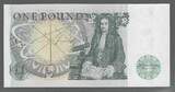 ENGLAND. ANGLETAIRE.(UK). 1 Pound. (1981) REINE ÉLISABETH II. Serie: DU71  . Fast NEU. AU-55.