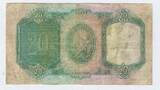 PORTUGAL. 20 ESCUDOS. 25.5.1954. Serie: UCZ . Fast F.
