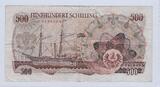 AUTRICHE 500 SCHILLING 1.7.1965 G......M VF
