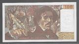 FRANCE 100 FRANCS 1978 "DELACROIX (modifié) Alphabet E.3 grand filigrane,SANS HACHURES" AU