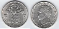 MONACO 5 Francs Prince Rainier III . -