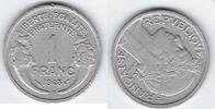 FRANCE 1 Franc Morlon. Stempeldrehung. Coin tourné . -