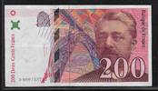 FRANCE 200 Francs EIFFEL Serie D 000 . -