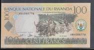 RWANDA 100 Francs Serie: AB . -