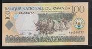 RWANDA 100 Francs Serie: AB . -