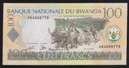 RWANDA 100 Francs Serie: AB . -