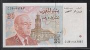 MAROC 20 Dirhams Roi Hassan II . Dünnes WZ*. Filigrane mince* . -