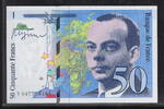 50 Francs 1999 FRANCE . . SAINT-EXUPÉRY. type 1992 modifié. Unterschrif von: signé de: ROGER PFUND  . Fast NEU. I-