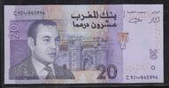 MAROC 20 Dirhams Roi Mohammed VI . -