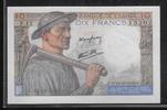 FRANCE . 10 Francs Mineur, Minenarbeiter. Alphabet F.12 . -