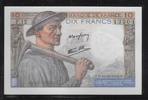 FRANCE . 10 Francs Mineur, Minenarbeiter. Alphabet F.12 . -
