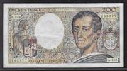 FRANCE . 200 Francs MONTESQUIEU. Alphabet: A.104 . -