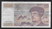FRANCE . 20 Francs DEBUSSY. Komponist, Compositeur. Alphabet: A.009 . -
