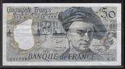 FRANCE . 50 Francs QUENTIN DE LA TOUR. Alphabet: K.17 . -