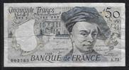 FRANCE . 50 Francs QUENTIN DE LA TOUR. Alphabet: A.73 . -