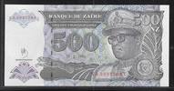 ZAÏRE 500 Nouveaux Zaïres Maréchal Mobutu Sese Seko. Série: XA/L . -