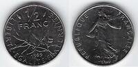 FRANCE . 1/2 Franc 1989 Semeuse. Säerin. de O.ROTY  . UNC