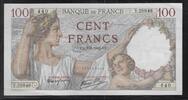 FRANCE . 100 Francs 05/03/1942 SULLY. Alphabet: Y.28846 . VF+