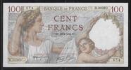 100 Francs 23/04/1942 FRANCE . SULLY. Alphabet: H.30380  . Gutes vorzüglich