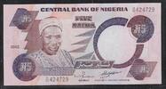 NIGERIA 5 Naira Serie: H/32 . -